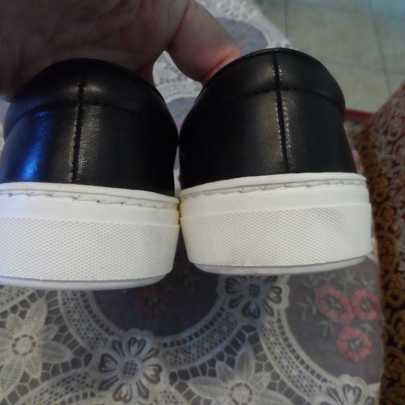 Markus Lupfer Gray/Black Print Silver Tone Metal Embellish Loafer Size 38M - Picture 10 of 14